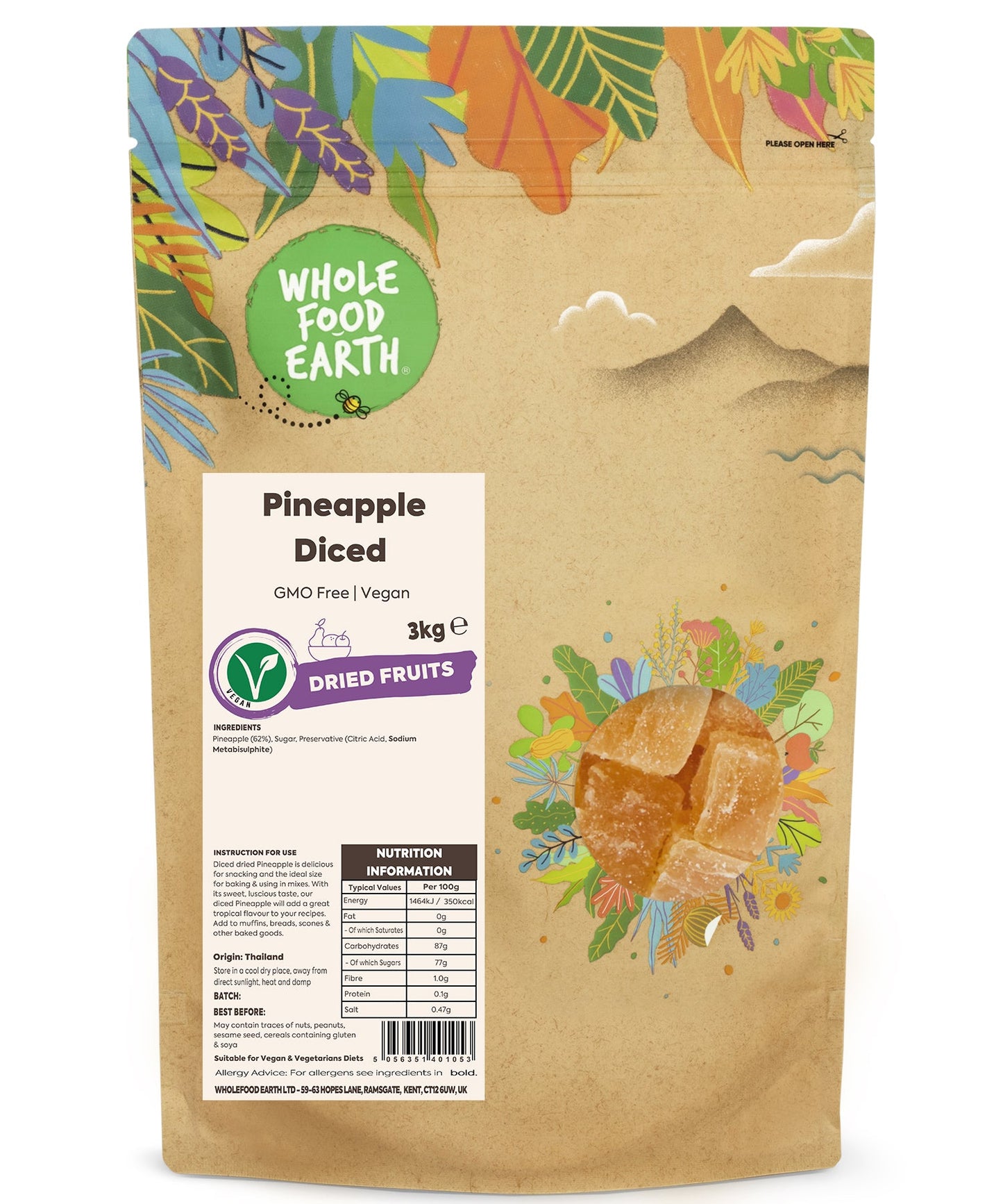 Pineapple Diced