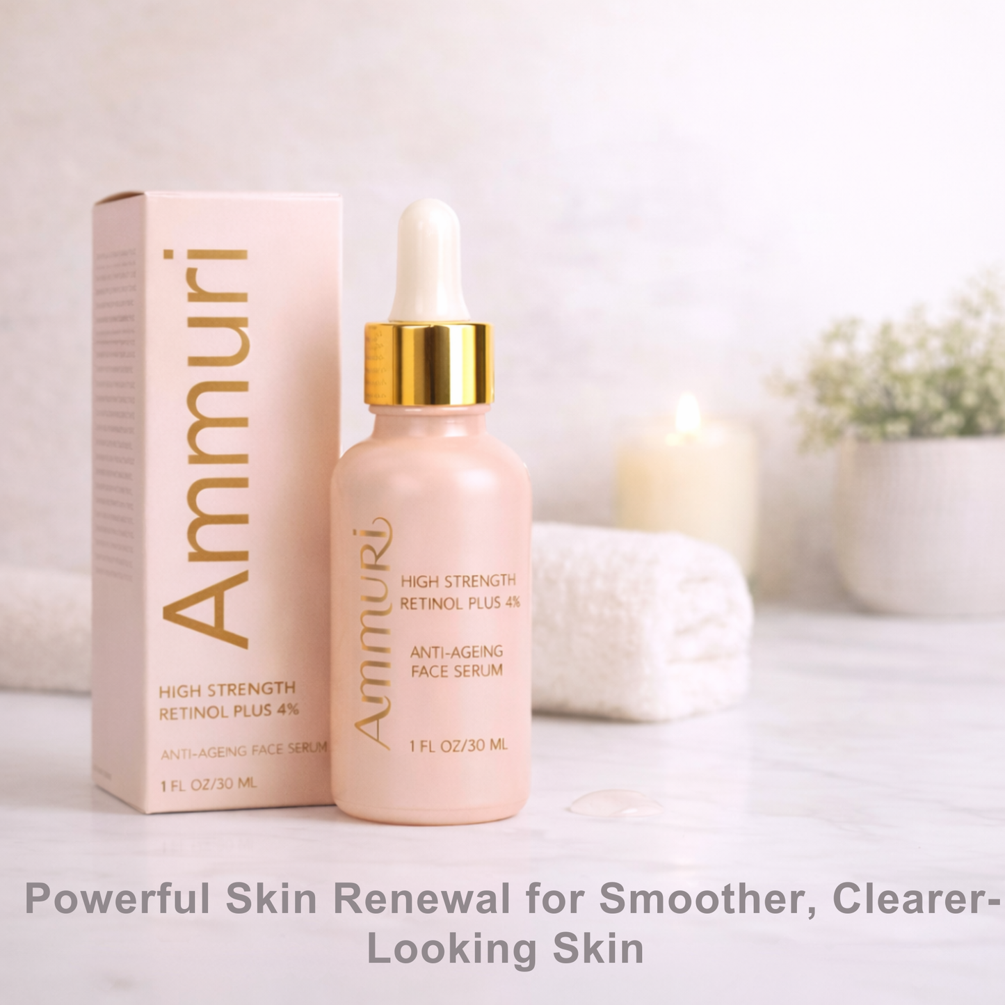 Ammuri Skincare High Strength 4% Retinol Serum 30ml