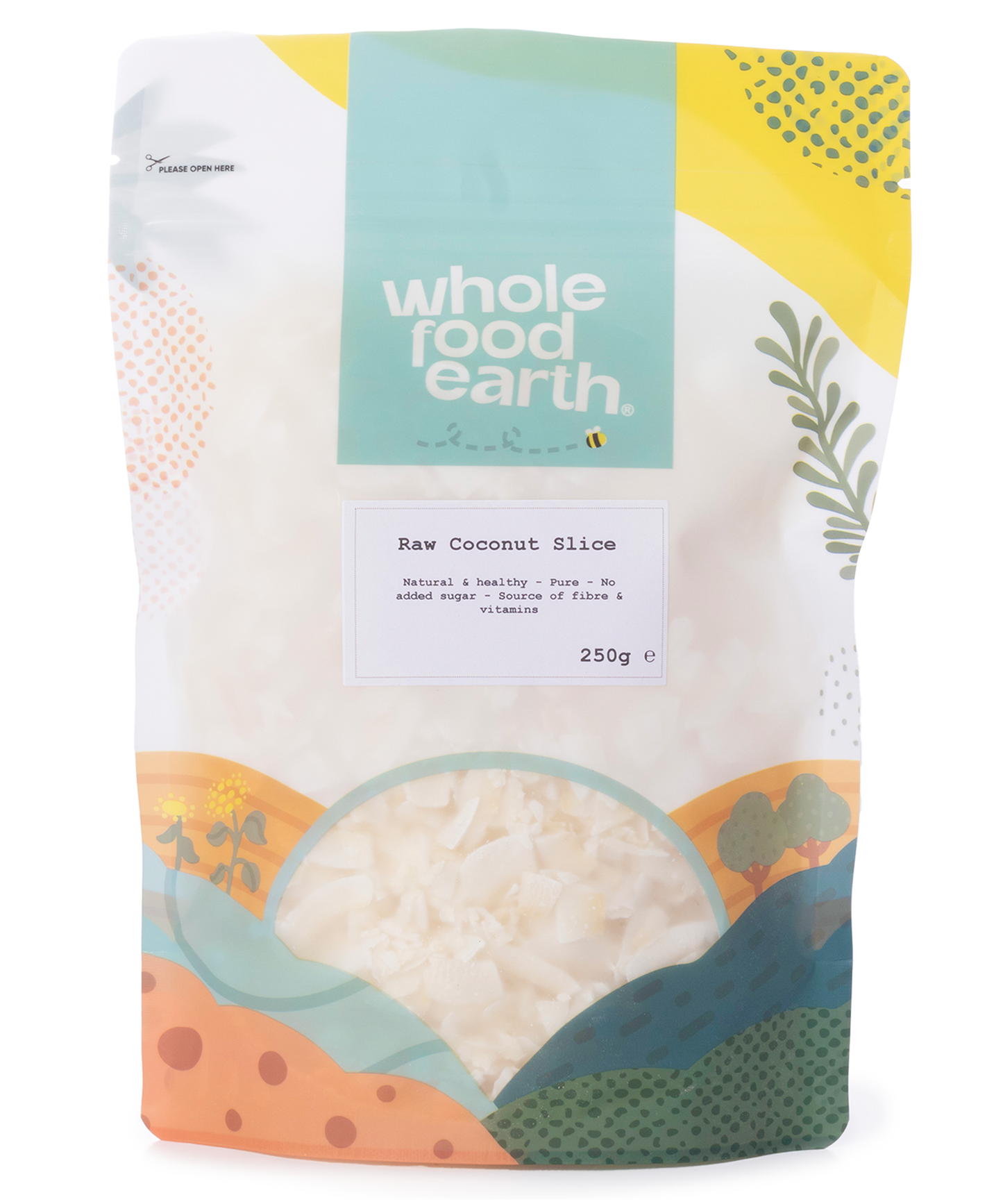 Raw Coconut Slice