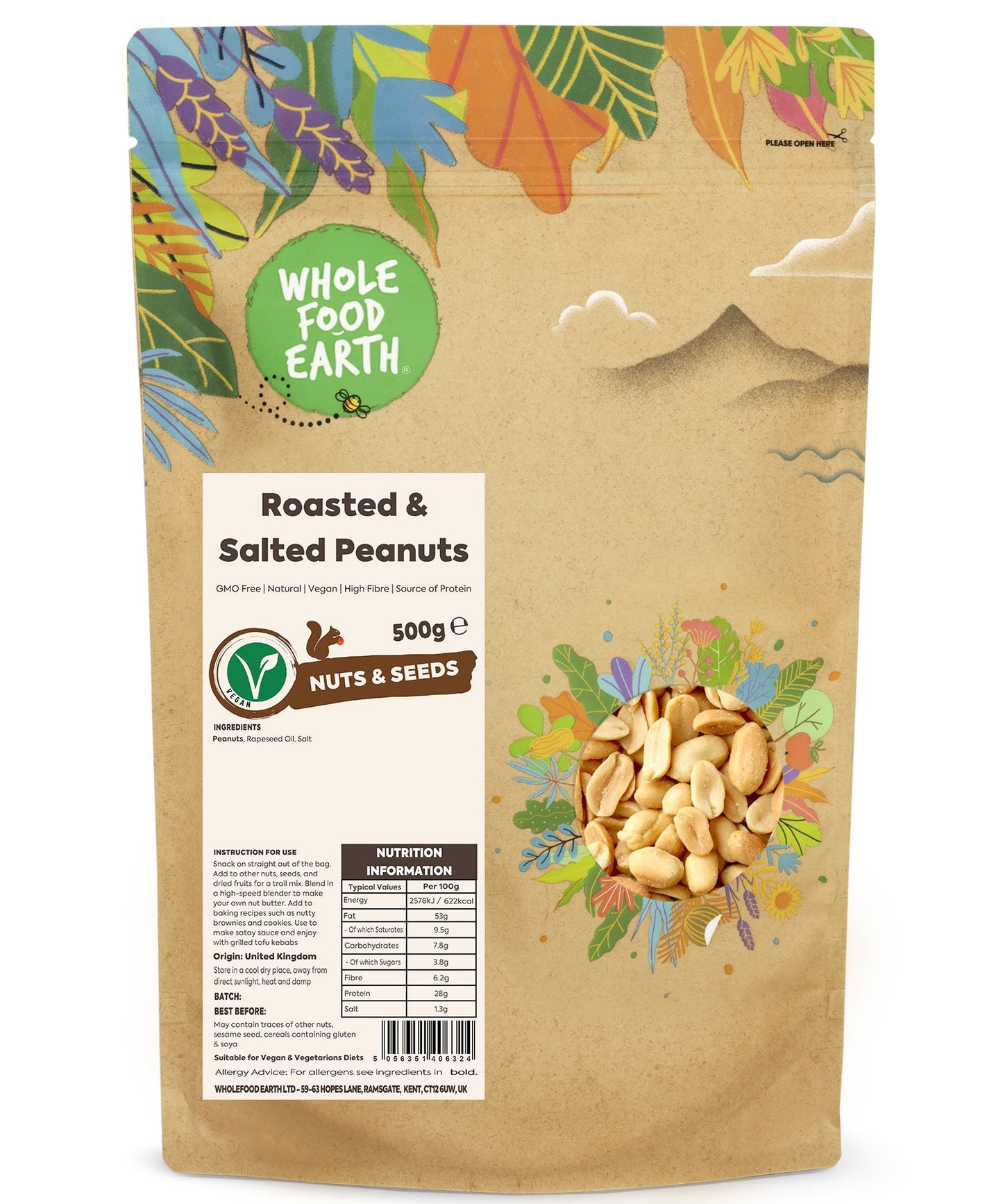 Roasted & Salted Peanuts
