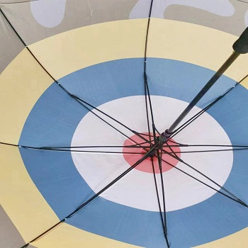 Golf Umbrella with RAF roundel design and automatic push button opening