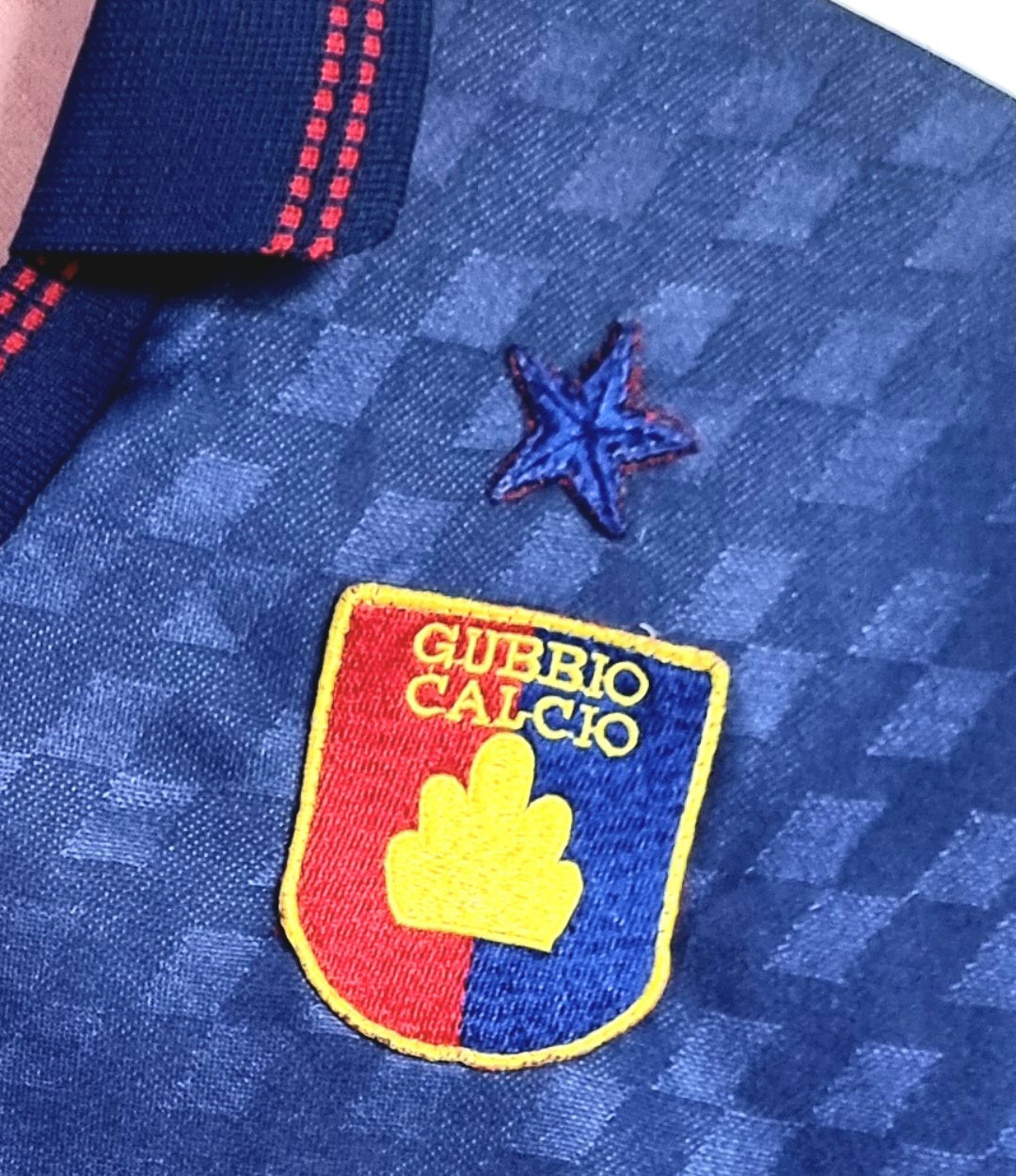 Top 87 AS Gubbio 90/91 Long Sleeve Match Issue Home Shirt XL