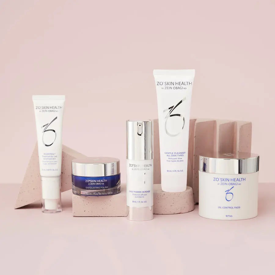 ZO Skin Health Redness & Sensitive Skin Treatment Kit – Rosacea & Redness Relief with Rozatrol®