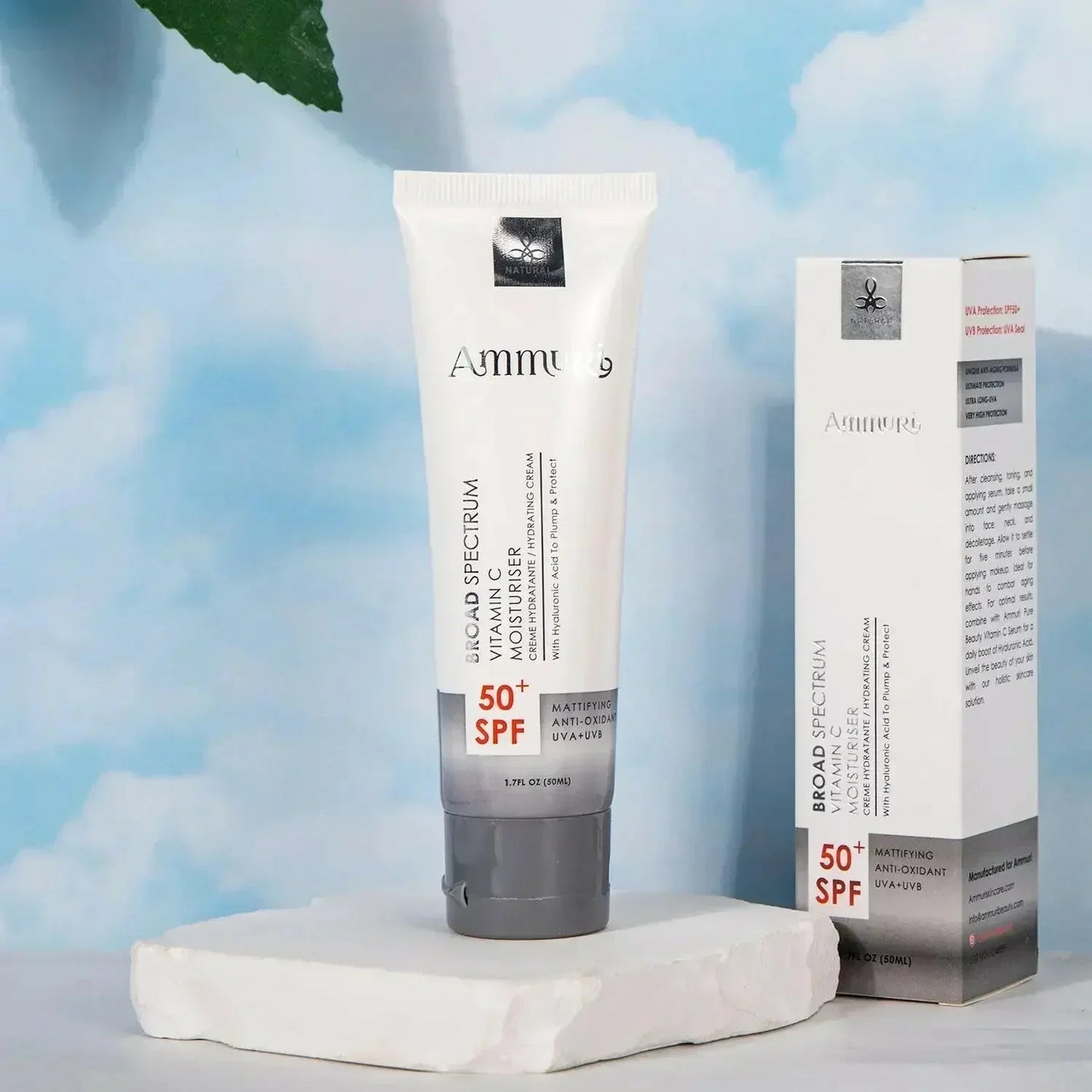 Ammuri Vitamin C Day Cream SPF 50 for Radiant Skin