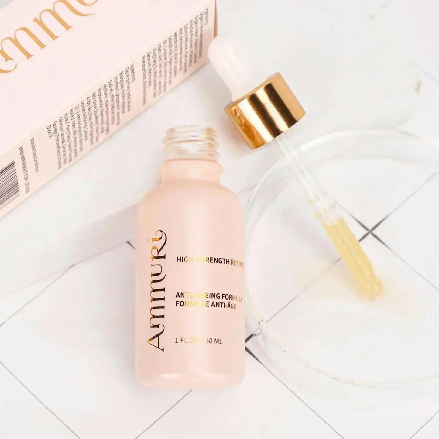 Ammuri Skincare Anti Aging Face Serum - High Volume Retinol 3.5%