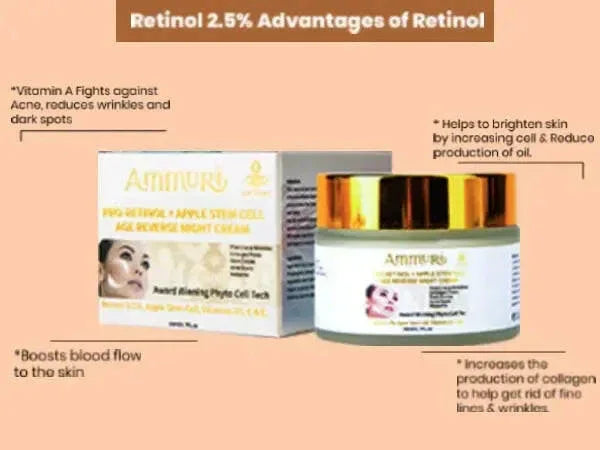 Ammuri Retinol Apple Stem Cell Age Reverse Cream