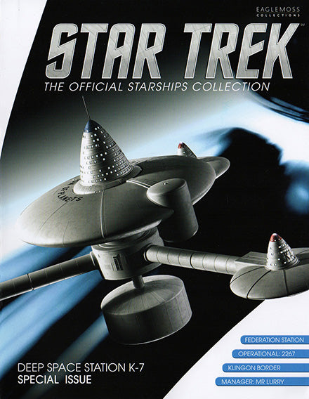 #10 Deep Space Station K7 Model Die Cast Ship SPECIAL ISSUE (Eaglemoss / Star Trek)