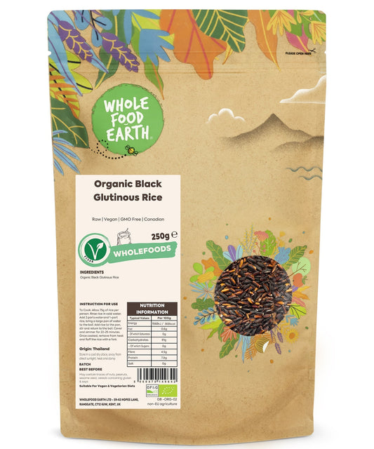 Organic Black Glutinous Rice