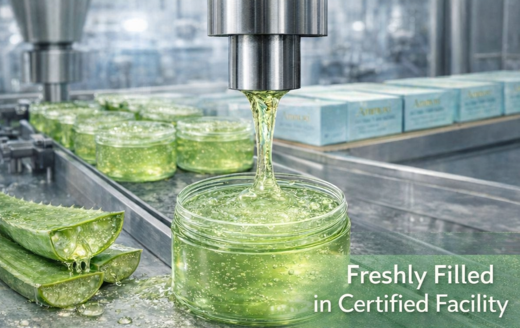 Ammuri Organic Aloe Vera Gel for All Skin Types