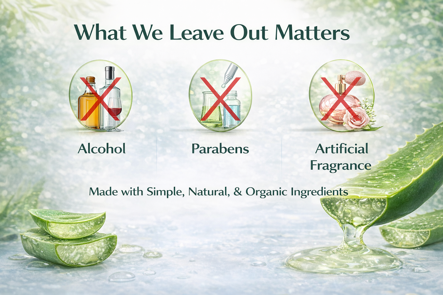 Ammuri Organic Aloe Vera Gel – Pure, Natural Skin Relief