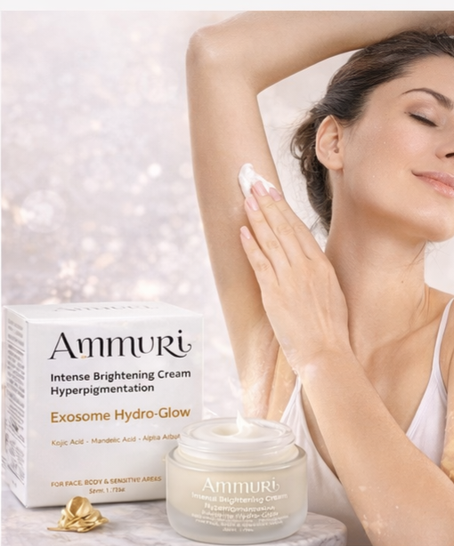 Ammuri Intense Lightening Skin Cream – Brightening for Bikini, Underarms & Sensitive Areas (50g)
