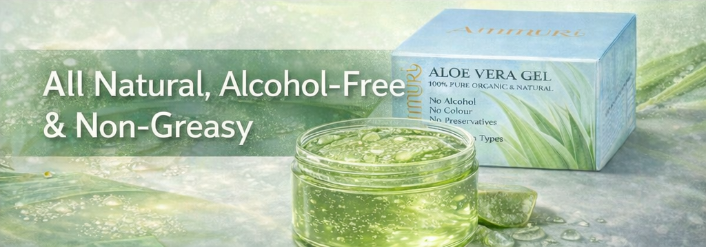 Ammuri Organic Aloe Vera Gel for All Skin Types
