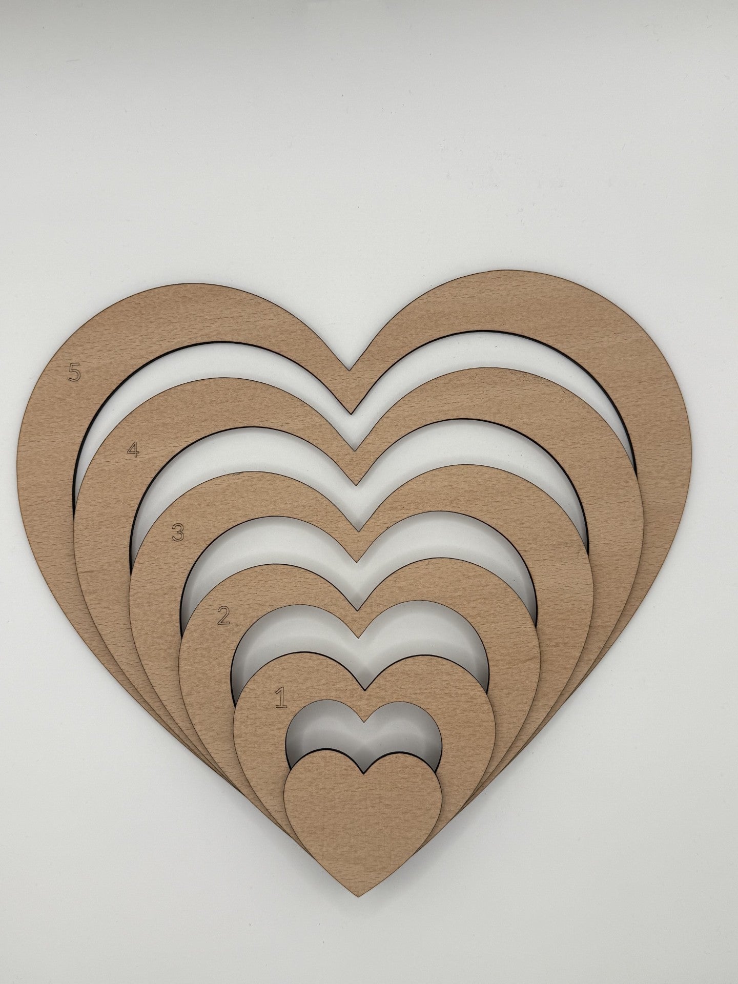Easy Heart Template Set